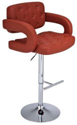  Dublin bárszék állítható magasságú műbőr konyak - króm 1011511