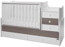 Lorelli Maxi Plus kombi ágy 70x160 - White & amp; Caffe ÚJ