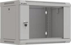 Lanberg 19" Fali rack szekrény 6U 540x370mm - Szürke (WF03-5306-10S)