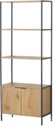 Intenso Compact tároló polc kisszekrénnyel - 68 x 176 cm - pepita