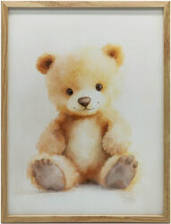  MACI VÁSZON FALRA, FEKETE KERET 70x100 CM