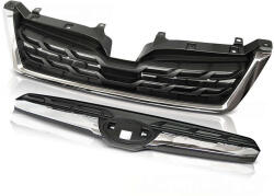  Subaru Forester IV Hűtőrács - Fekete Króm - LCI Stílus (GRSU01)