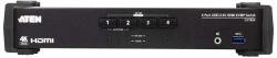 ATEN CS1824-AT-G KVM kapcsoló Fekete (CS1824-AT-G) (CS1824-AT-G)