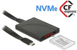 Delock USB Type-C kártyaolvasó CFexpress memóriakártyákhoz (91749)
