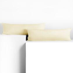 DecoKing Díszpárnahuzat AMBER krémű dzsörzé 40x145 DecoKing