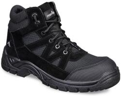 Portwest Bocanci cu bombeu Portwest COMPOZIT TEXTILE SUEDE, S1 SR FO, negru, mas. 42 (FC20BKR-42)
