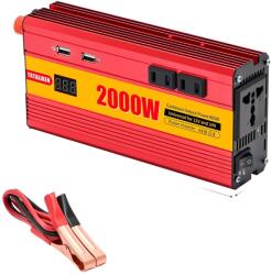  Inverter, kettős feszültség, nagy hatásfokú, 12V24V2000W220V-UN