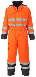 Portwest Bizflame Rain Hi-Vis Multi Lángálló Vízálló Overál (S775ONRXL)