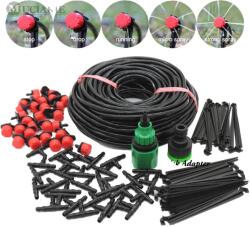 Drip öntözőrendszer, automatikus öntözés, állítható csepegők, M