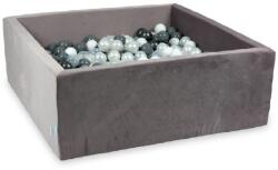  Négyzet alakú labdamedence lila velvet 110x110cm