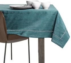 AmeliaHome Asztalterítő Vesta tengerzöld dombornyomott modern 140x350 AmeliaHome - pepita - 23 090 Ft
