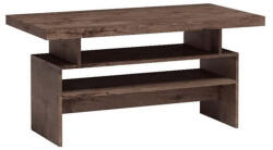 TEMPO KONDELA Dohányzóasztal, kőris sötét, INFINITY I-13 - pepita