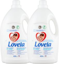 Lovela Baby Hipoallergén Folyékony Mosószer fehér ruhákhoz 2x4, 5L - 100 mosás (5999109520760)