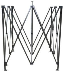 Flippy Összecsukható fém keret Flippy pavilon típusú sátorhoz, 2 x 2 m