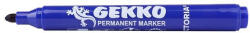 Victoria Alkoholos marker, 1-3 mm, kúpos, VICTORIA OFFICE, " Gekko" , kék (PY237800)
