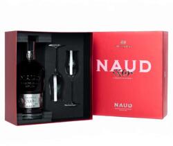 Naud XO Cognac - 0, 7L - 2 Pohárral