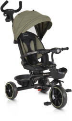  SUMMER Zöld Tricikli Szülőkarral, Zenélő, Játéktartókkal