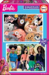 Educa Пъзел 2 в 1 Educa - Barbie, 2 х 100 части (EDU19300)