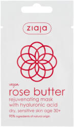 Ziaja rózsavaj fiatalító arcmaszk hyaluronsavval száraz és érzékeny bőrre 30+ (7 ml)