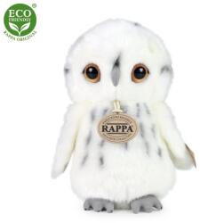 Rappa Bufniță de pluș albă 18 cm ECO-FRIENDLY (RP220041)