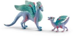 Schleich Dragon dragon cu pui (OLP102670592) Figurina