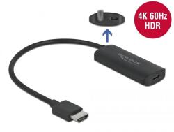 Delock HDMI-A apa -> USB Type-C anya adapter (63251) (d63251) (d63251)