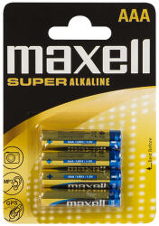 Maxell AAA LR3 alkáli elem 1, 5 V 4 db - 3067- (3067)