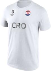 FANATICS UEFA EURO 2024 CROATIA NATION FLAG Alb, Albastru, Roșu XXL (1600M-WHT-UEF-24D)