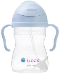 b. box B. Box, Gelato, cana cu pai si manere, albastra, bubblegum, 240 ml Set pentru masa bebelusi