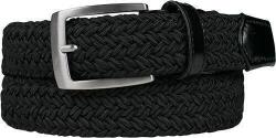 Alberto Belt Basic Braided Mens Black 85 cm 85 Szalag (01008330-999-85)