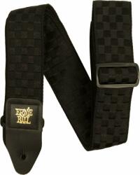 Ernie Ball Classic Jacquard Black Checkers Textil gitár heveder (P05341)