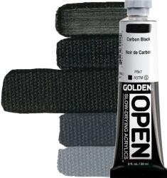 Golden Artist Colors Open Akril festék Carbon Black 59 ml 1 db (0007040-2)