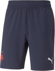 PUMA SKS HOME SHORTS PROMO Albastru închis, Alb, Roșu XL (76580002)