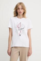 Karl Lagerfeld tricou din bumbac 9BYA-TSD053_00X (A3W17099)