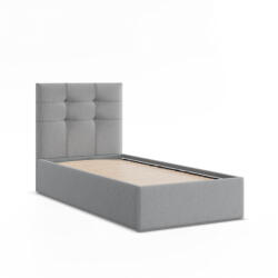 GreenSite Soria Egyszemélyes Ágykeret (Matrac Nélkül), Szövet, Szürke