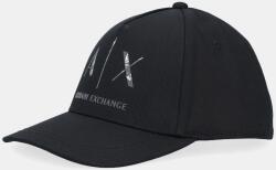 Armani Exchange șapcă de baseball din bumbac 9BYA-CAD03D_99X (XW001486.AF19099)