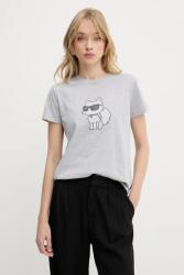 Karl Lagerfeld tricou din bumbac IKON 99KK-TSD12R_90X (A3W17110)