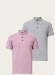 AllSaints polo de bumbac REFORM 2-pack PPYA-POM0E2_90X (M076PB)