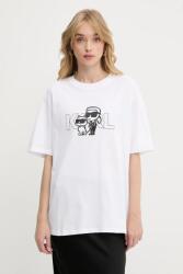 Karl Lagerfeld tricou din bumbac IKON 99KK-TSD12O_00X (A3W17084)
