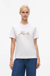 Karl Lagerfeld tricou din bumbac 9BYA-TSD137_00X (A4W17052)