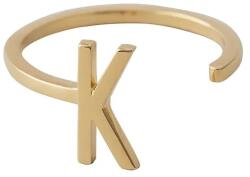 Design Letters inel de argint placat cu aur 99KK-AKD8F3_GLD (90601000K)