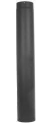  Vastagfalú kandallócső fekete 180mm/100cm