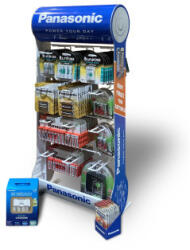 Panasonic Belépő pult display 12 féle termékkel (100 részes) (9-DISPLAY-PAN-ENTRY)