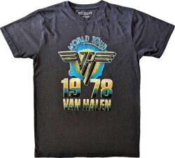 Van Halen World Tour '78 Black 2XL Риза (VHTS18MB05)