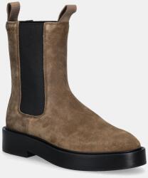 Calvin Klein botine din piele întoarsă CONVAVE WELT CHESEA SUEDE 9BYA-OBD062_82X (YW0YW01969)