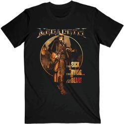 Megadeth The Sick, The Dying … And the Dead Circle Album Art Black XL Риза (<![CDATA[MEGATS18MB04]]>)