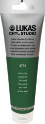 LUKAS Cryl Studio Plastic Tube Akril festék Green Earth 125 ml 1 db (747580012)