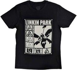Linkin Park Logos Rectangle Black M Риза (LPTS18MB02)