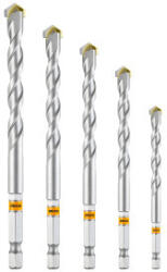 INGCO Kőzetfúró készlet 5 részes 4-10-ig bit befogású (AKDB6055)