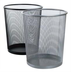 Victoria 18 Literes Fémhálós Hulladékgyűjtő - Fekete